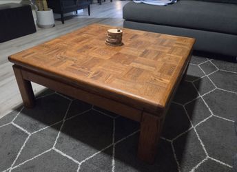 Coffee Table & End Table (Solid Wood)