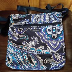 Vera Bradley Purple & Blue Crossbody