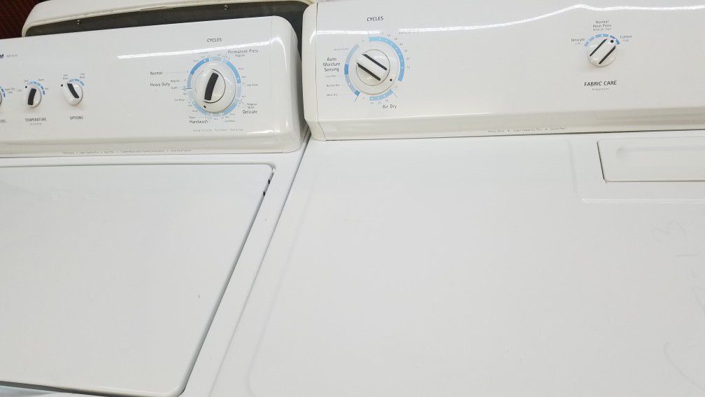 Washer and dryer Kenmore gas dryer