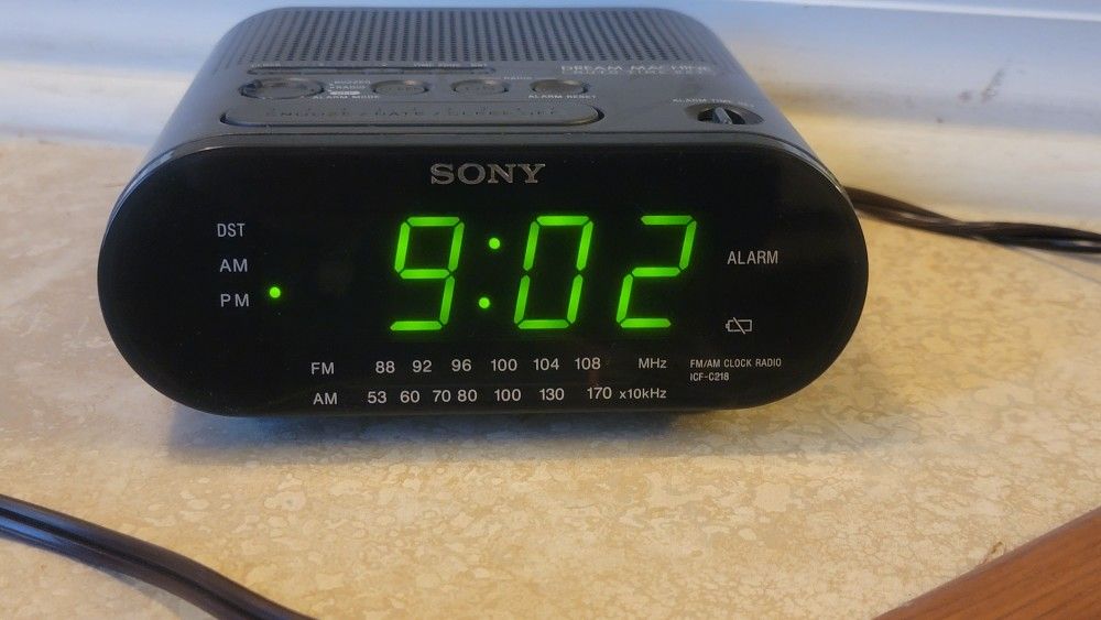 Sony ,Dream Machine. digital Clock And Radio
