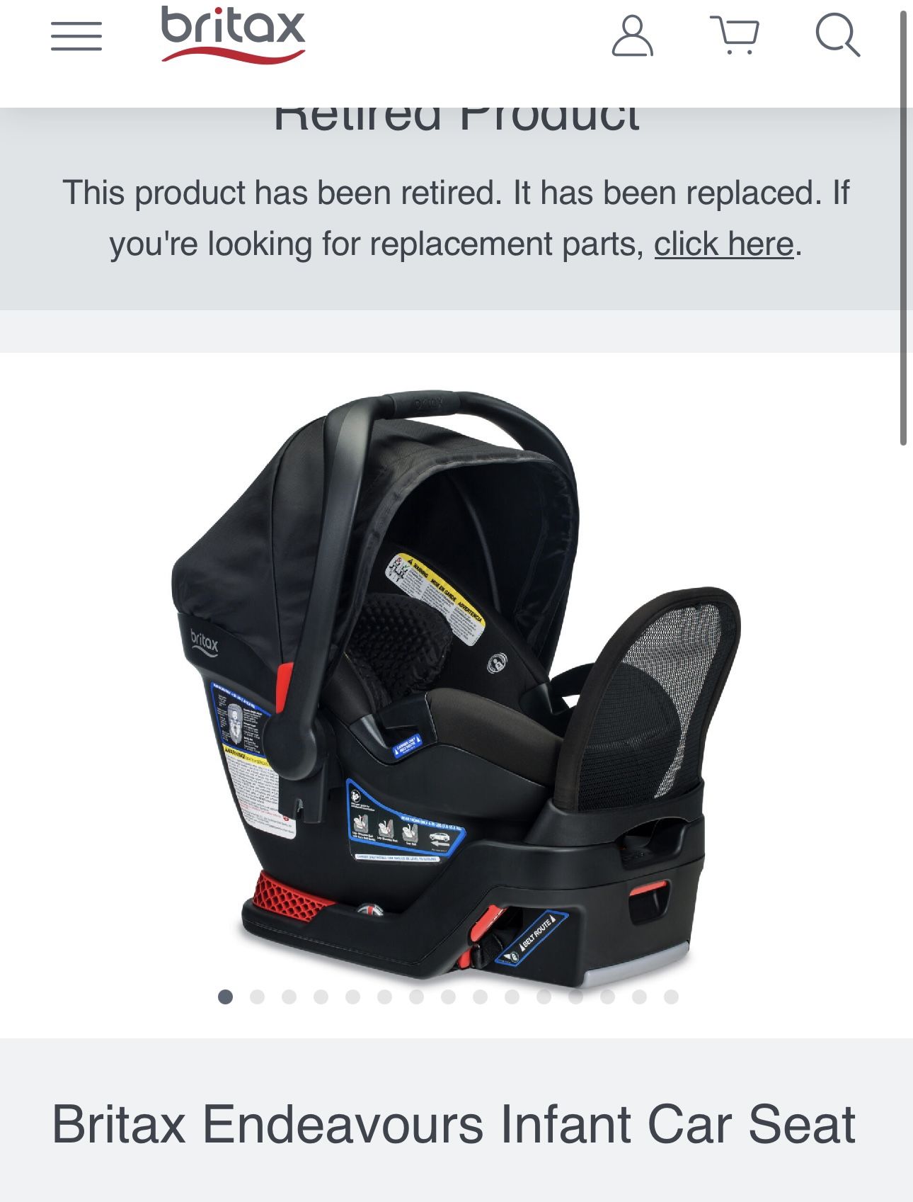 nice Britax Safe cell baby car seat 