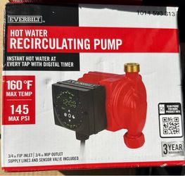 Everbilt Hot Water Recirculating Pump