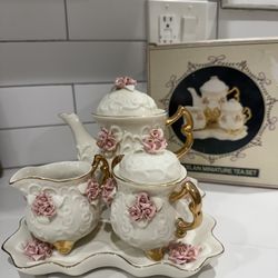 Mini Porcelain Tea Set