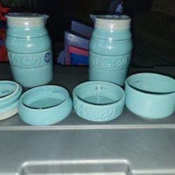 NEW  MASON JAR MEASURING CUPS. STACKS TO A BEAUTIFUL TO SIT ON YOUR COUNTER.