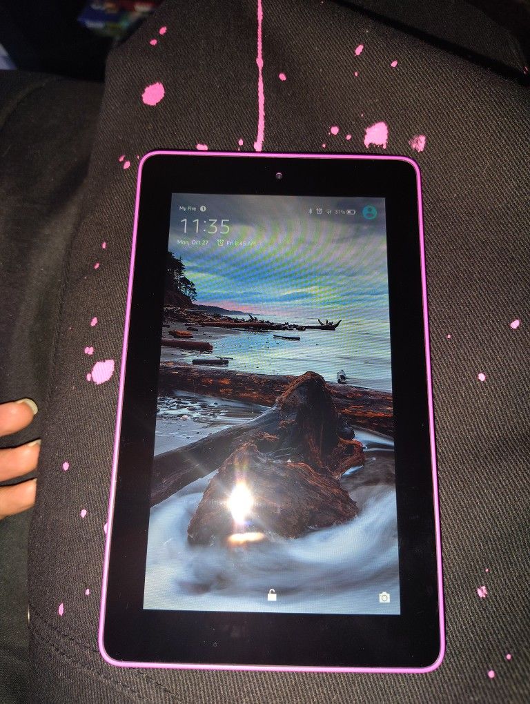 5th Generation Pink Amazon Tablet