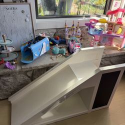 West elm  Book Shelf Slide