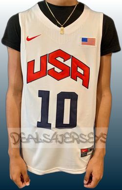 Kobe Bryant USA White Jersey