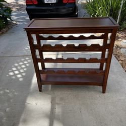 Wine Rack - Chipped, But Nice Wood