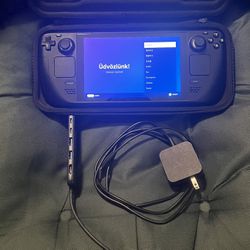 Steam Deck 1.5TB w/case, Charger, USB-c Anker, Micro SD