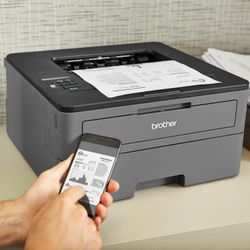 Brother HLL2305W Compact Mono Laser Single Function Printer with Wireless and Mobile Device Printing