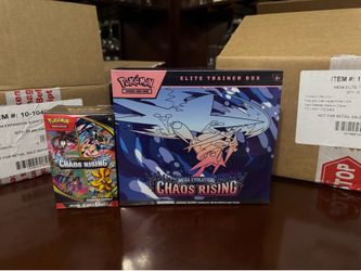 Chaos Rising ETB & BOOSTER BUNDLES