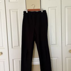 Beautiful 174 Women Fleece Straight Slacks, Black