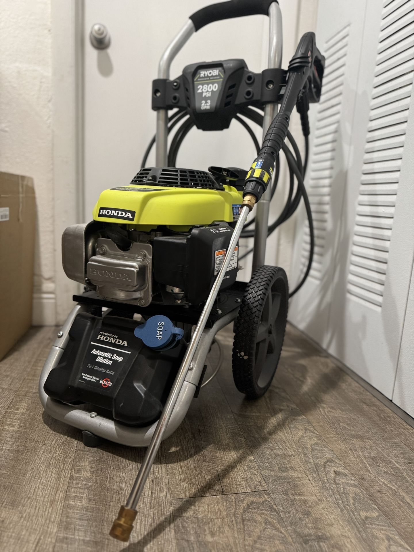 Pressure Washer And Surface Cleaner Attachment