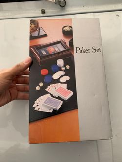 Poker set gift box