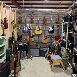 Guitars And Basses And Amps  10% Off For Package 