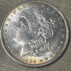 1904 O Morgan Dollar BU 
