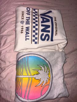Vans hoodies