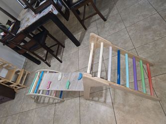 Wood playset