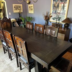 Dining Room Table And Chairs