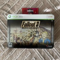 COMPLETE FALLOUT 3 Collector’s Edition Xbox 360 With Game + Receipt CIB