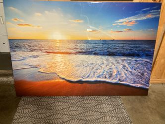 Sunset wall hanging