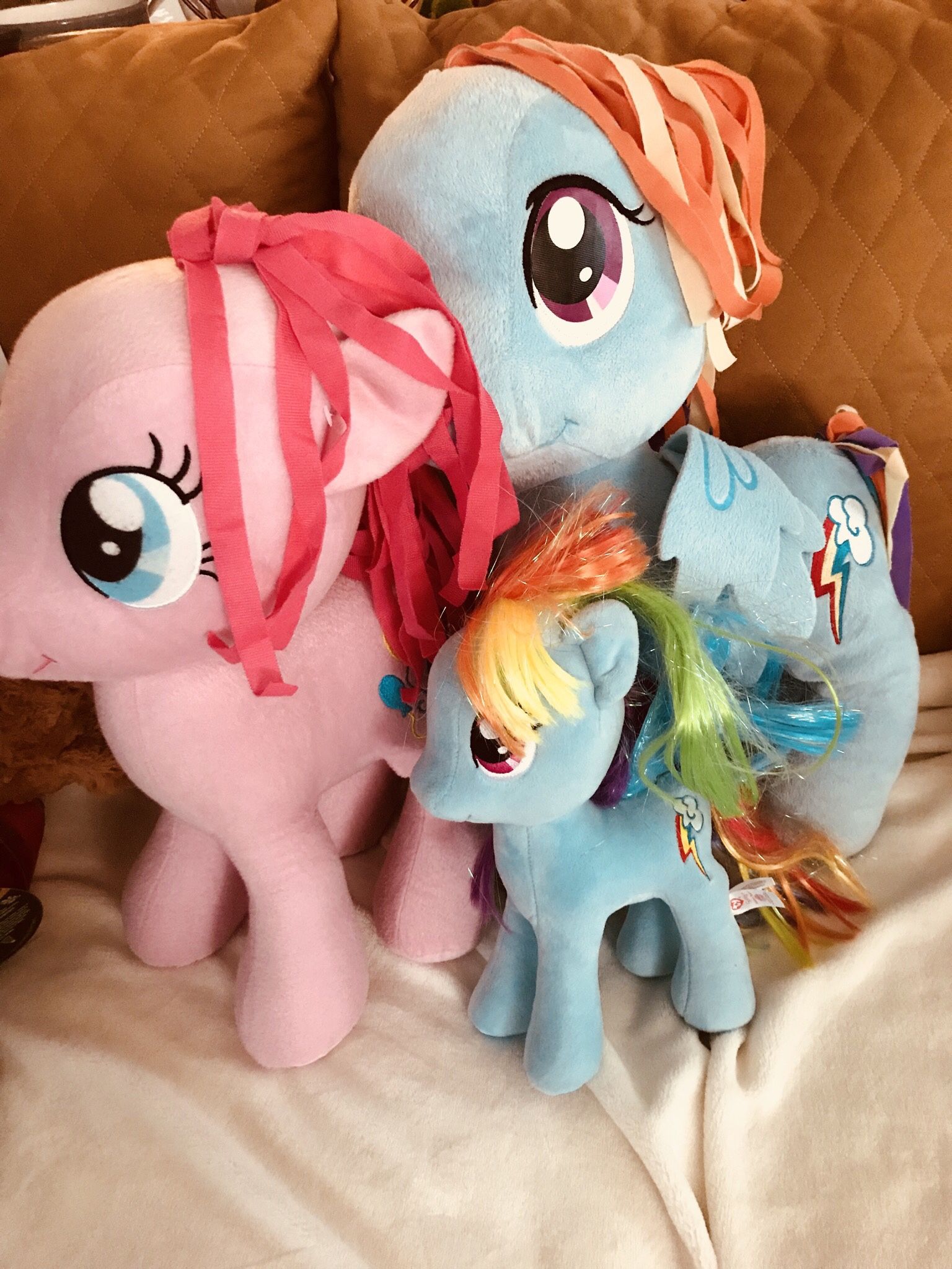 *PRICE REDUCED !* My Little Pony Plush Toys - Must Buy All 3!