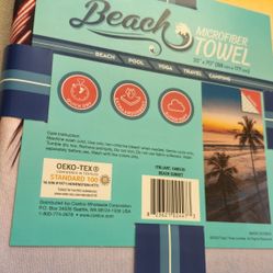 N. Peoria Brand New Whitley Willows Palm Tree Microfiber Beach Towel From Costco 35 X 70 Please Read Description For Pick Up Location Options 