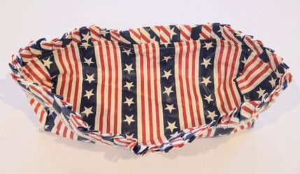 Retired Longaberger All American Cracker Basket Liner
