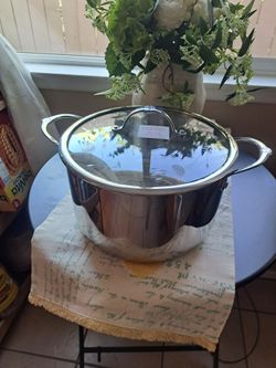 OLLA DE 10 QT CLÁSICA DE ACERO INOXIDABLE CON PARRILLA PRINCESS HOUSE 🍁🍂