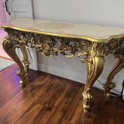 Console Table And Mirror Set 