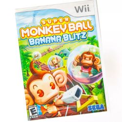 Nintendo Wii Super Monkey Ball Banana Blitz (2006) Brand New Factory Sealed Rare