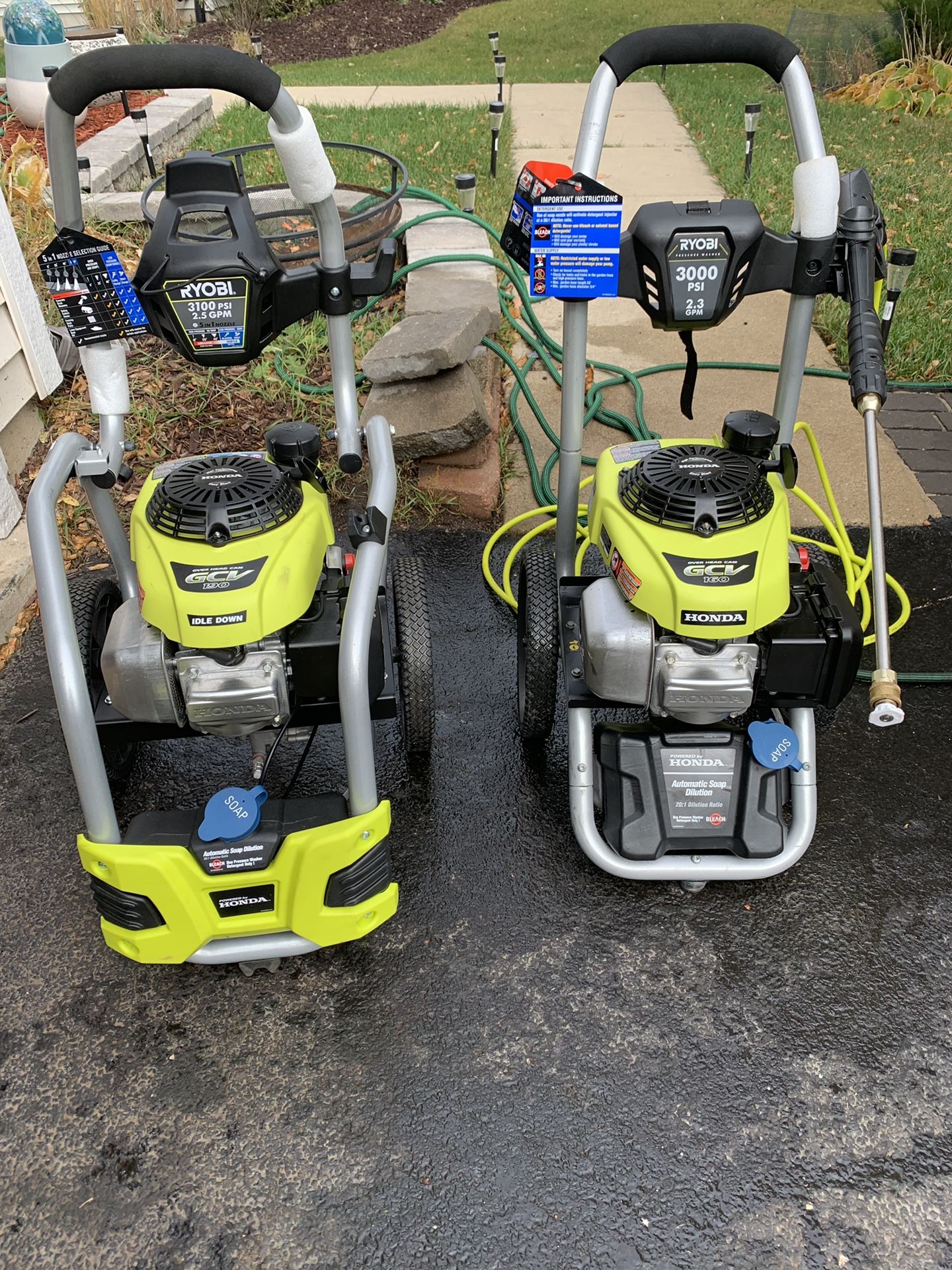 Pressure washers