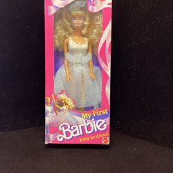 Barbie, My First Barbie, 1988 NOS