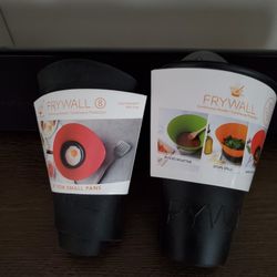 Two New 8 And 12 Inch Frying Pan Rubber Shields