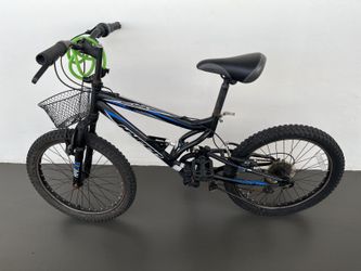Huffy Kids Mountain Bike Black Blue