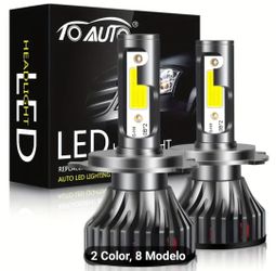 H11 LED Headlight Low Beam Bulb 36000LM Bright 6000K Super White Replace Halogen H8/H9