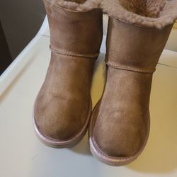 Uggs Baylie Bow Size 7 Pink