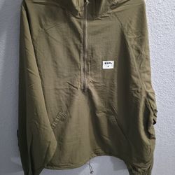 Jeff Staple Windbreaker Olive Size Large New