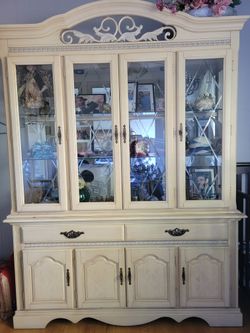Wooden China Cabinet