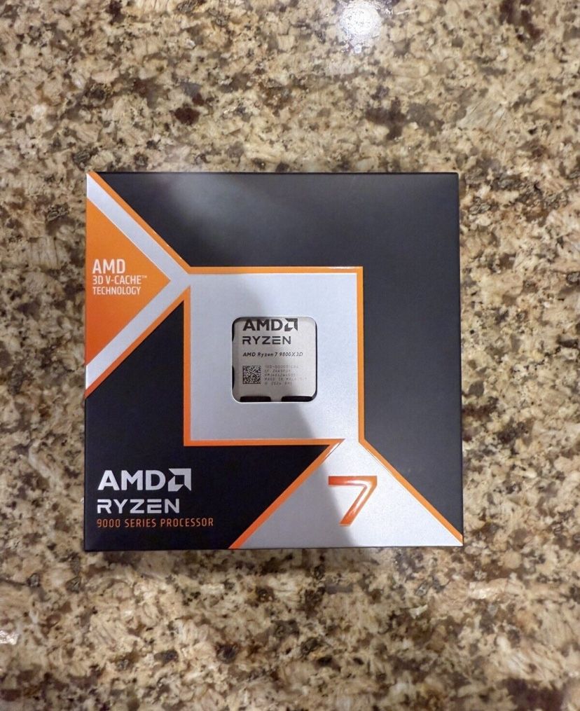 AMD Ryzen 7 9800X3D Granite Ridge AM5 4.70GHz 8-Core Processorâš¡ FAST SHIPPING