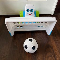 Toys-Fisher-Price Preschool Toy Goaldozer Electronic Soccer Game 