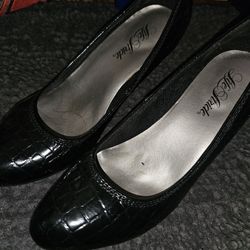 Womens Black Heels Dress Shoes