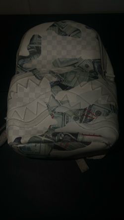 Spray ground bag (used)