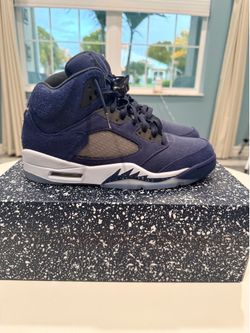 Air Jordan 5 Retro SE 'Midnight Navy' used once size 9