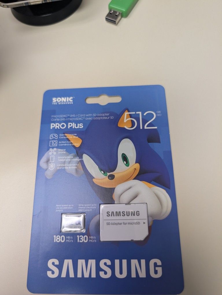 Samsung PRO Plus 512GB MicroSD Card