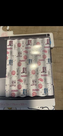 Western Bath Curtain