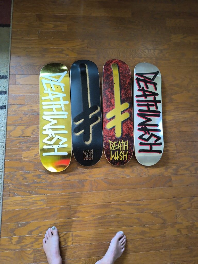 Vintage Limited Edition Deathwish Skateboard Decks Only $80 a Piece