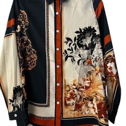 Beautiful Versatile Style Floral Blouse