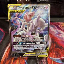 Mewtwo & Mew GX Tag Team