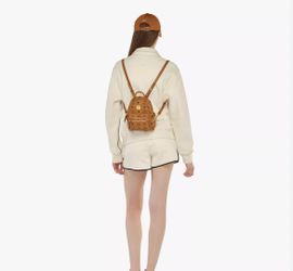 mini vintage backpack